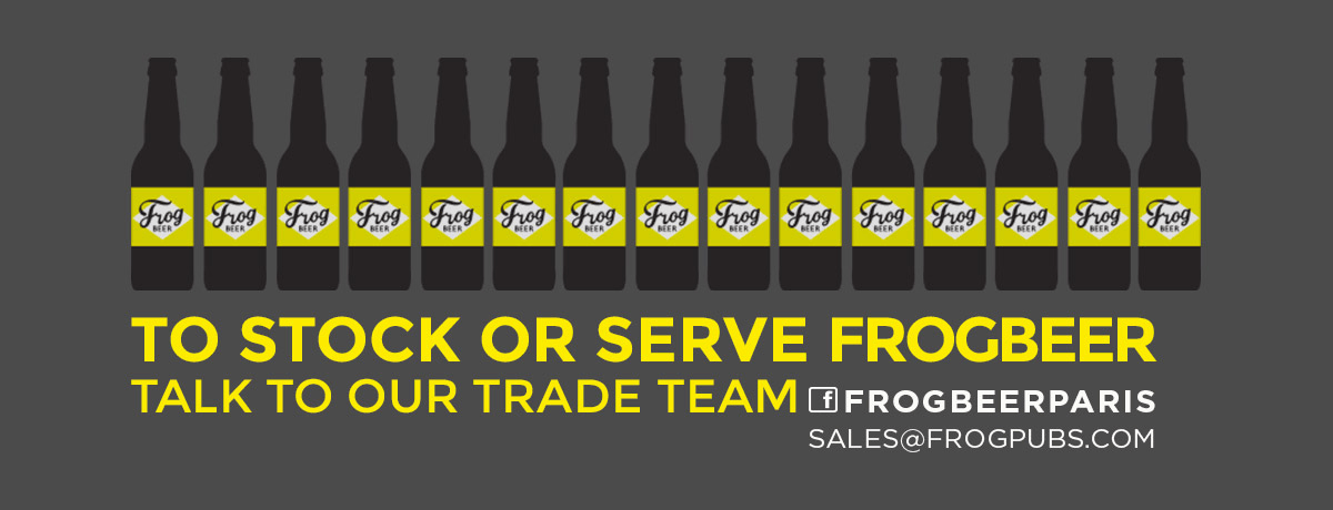 To Stock or Serve FrogBeer, Talk to our Trade Team.