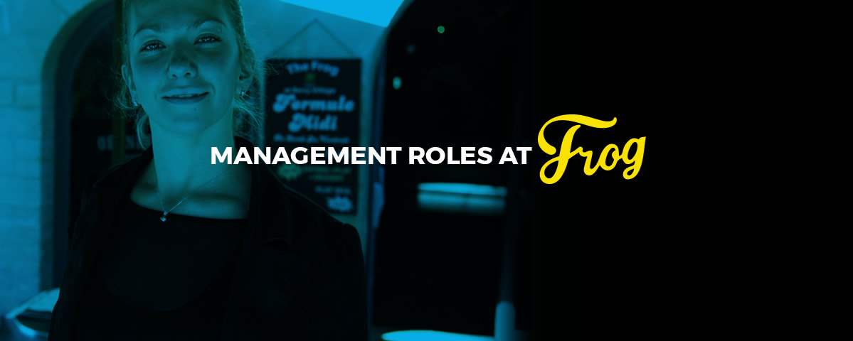 Management Roles at Frog