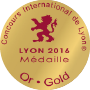 GOLD, 2016 Concours International de Lyon (France)